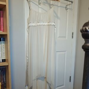 🔥 2/$10 3/$12 Wrapper Cream Garment with Black Label